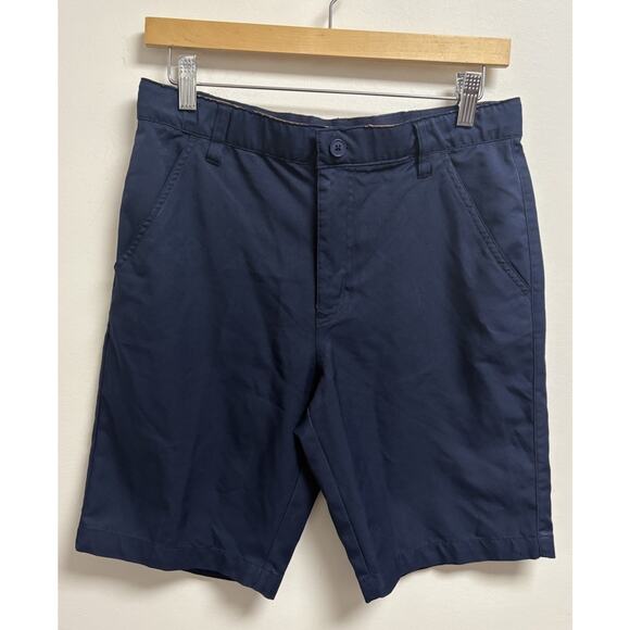 French Toast Boys Size 16 Navy Uniform Shorts Adjustable Waist School Chino - Picture 1 of 4